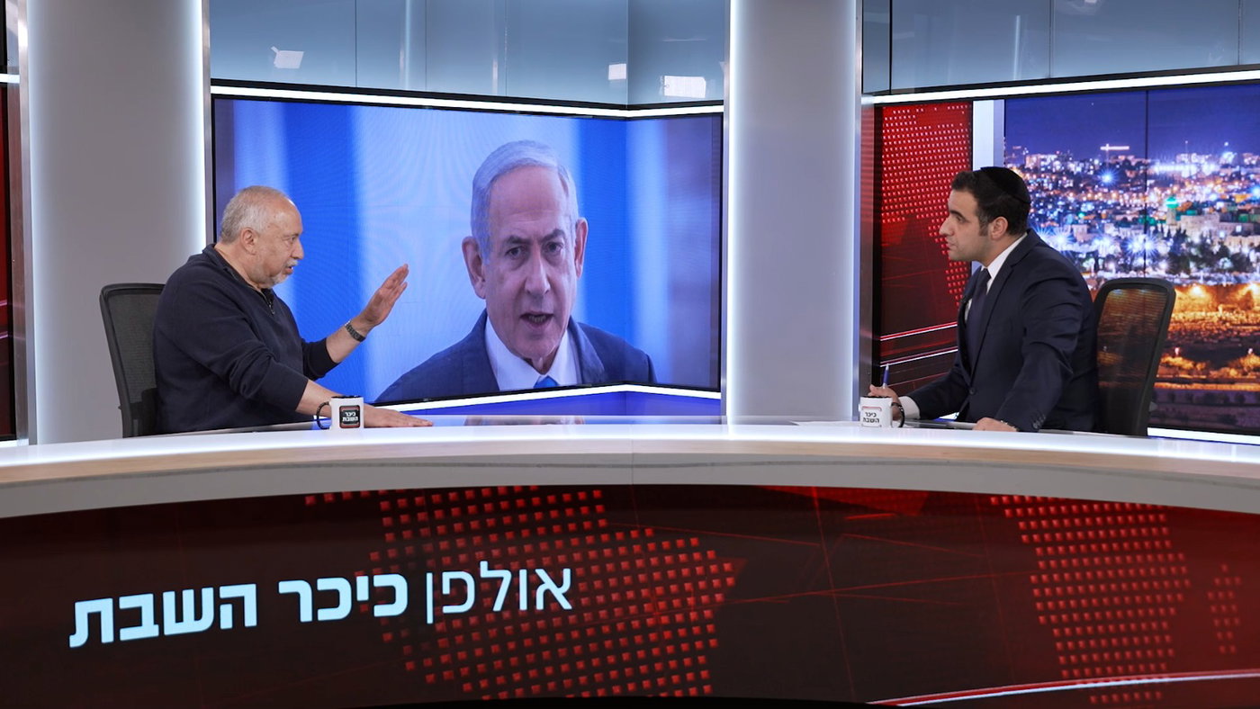 אביגדור ליברמן בריאיון באולפן 'כיכר השבת'