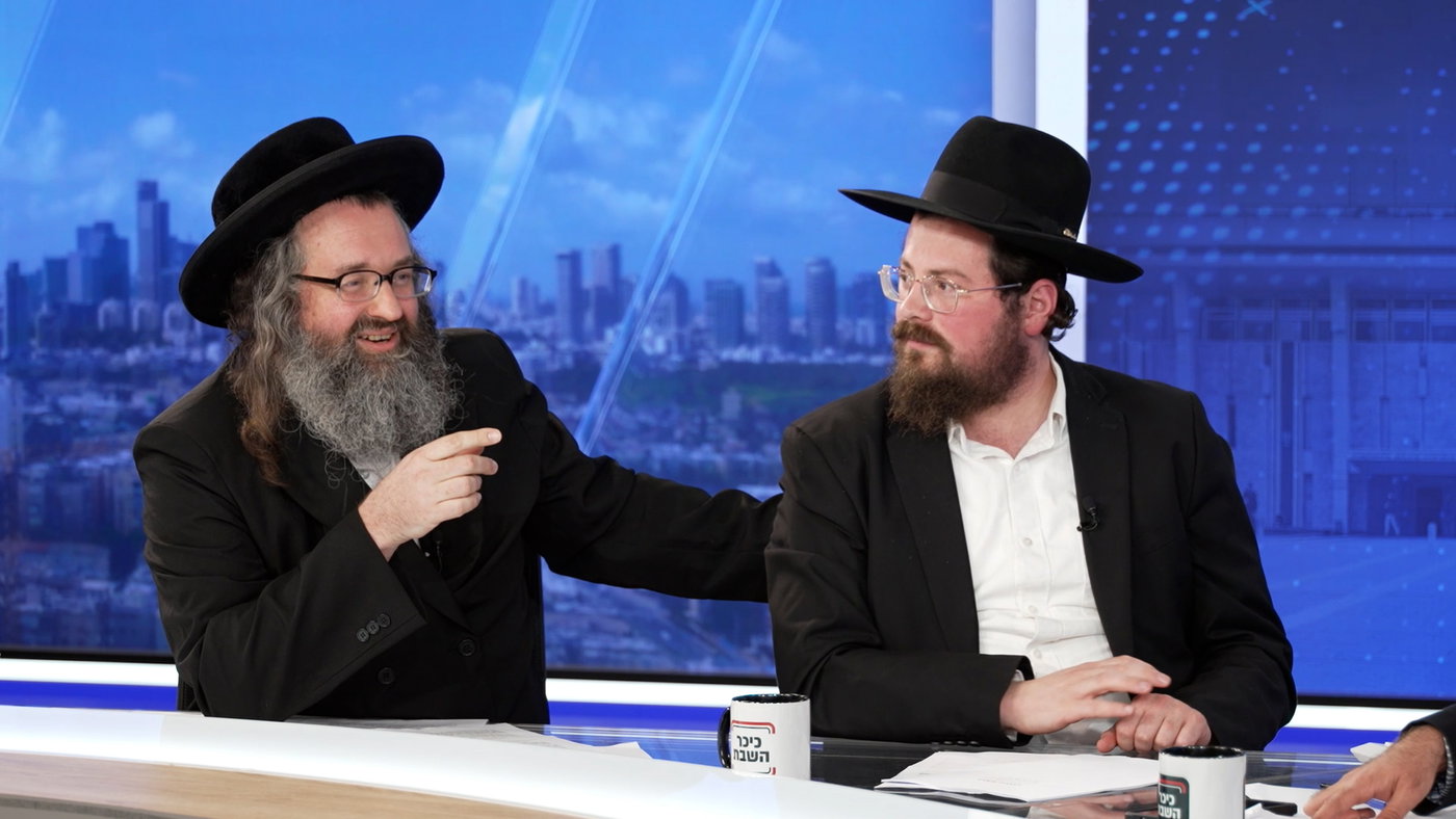 הרב שלום אריאל והרב אביעד נייגר