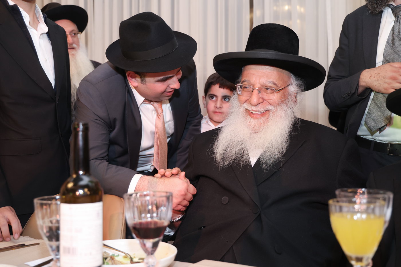 שמחת נישואי נכד הגר"מ צדקה