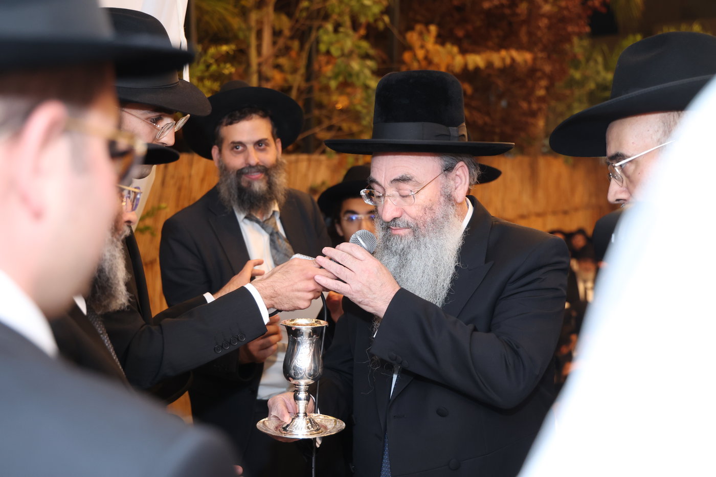 שמחת נישואי נכד הגר"מ צדקה