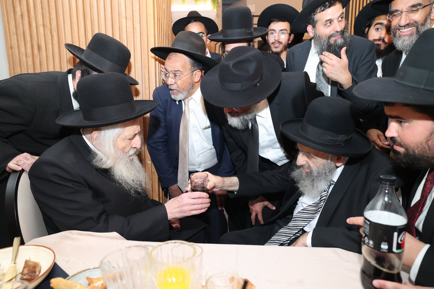 שמחת נישואי נכד הגר"מ צדקה