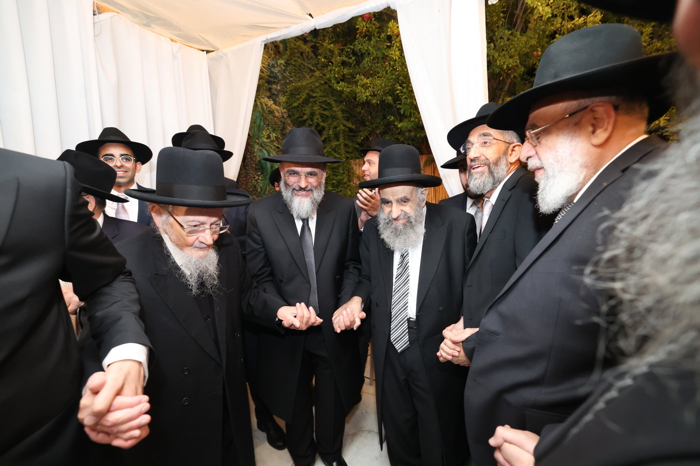 שמחת נישואי נכד הגר"מ צדקה