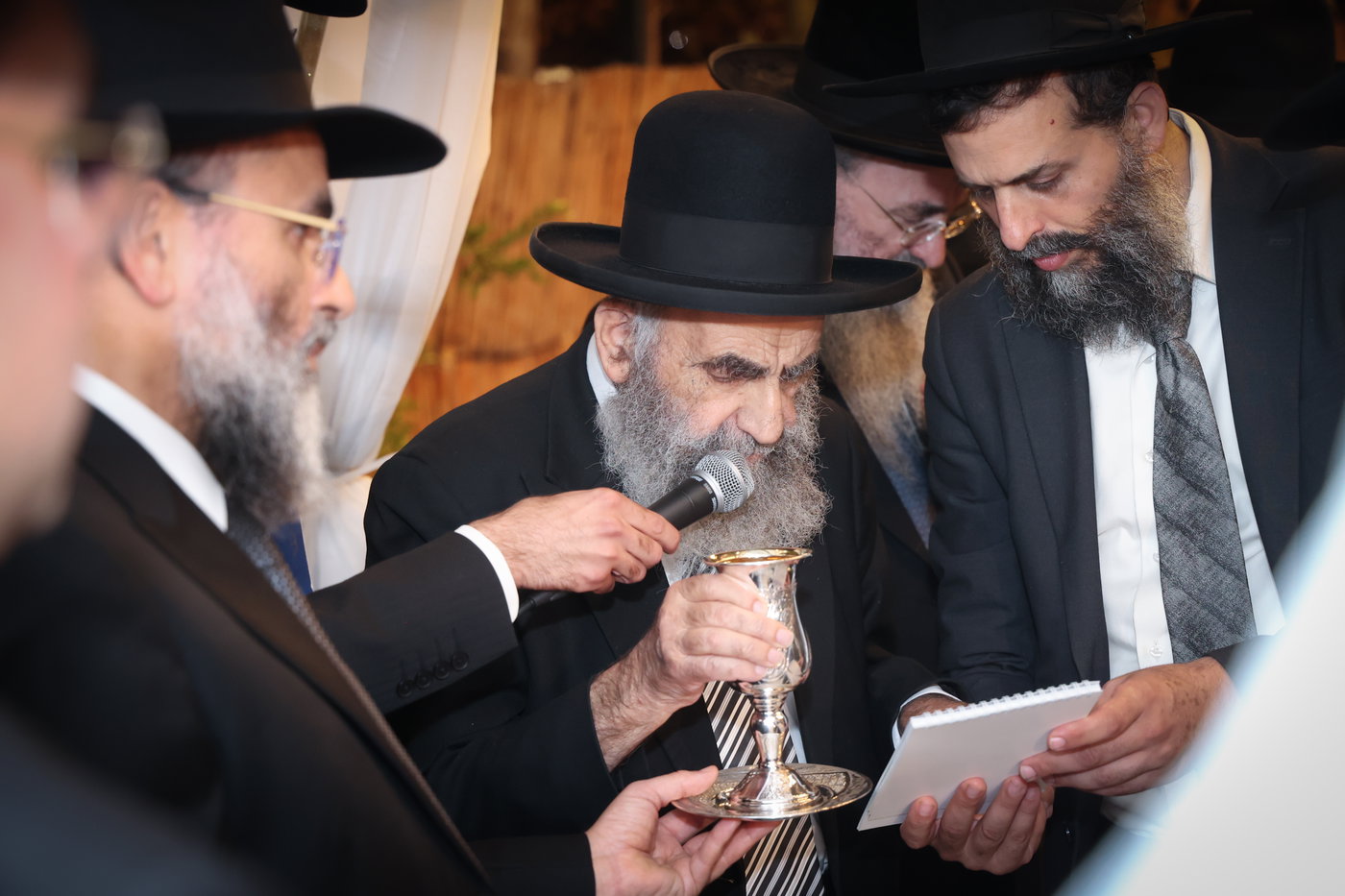 שמחת נישואי נכד הגר"מ צדקה