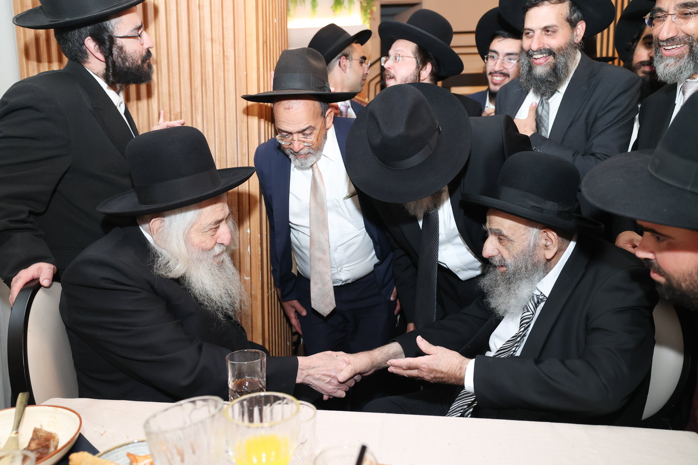 הגרי"ד טורצ'ין בשמחת נישואי נכד הגר"מ צדקה