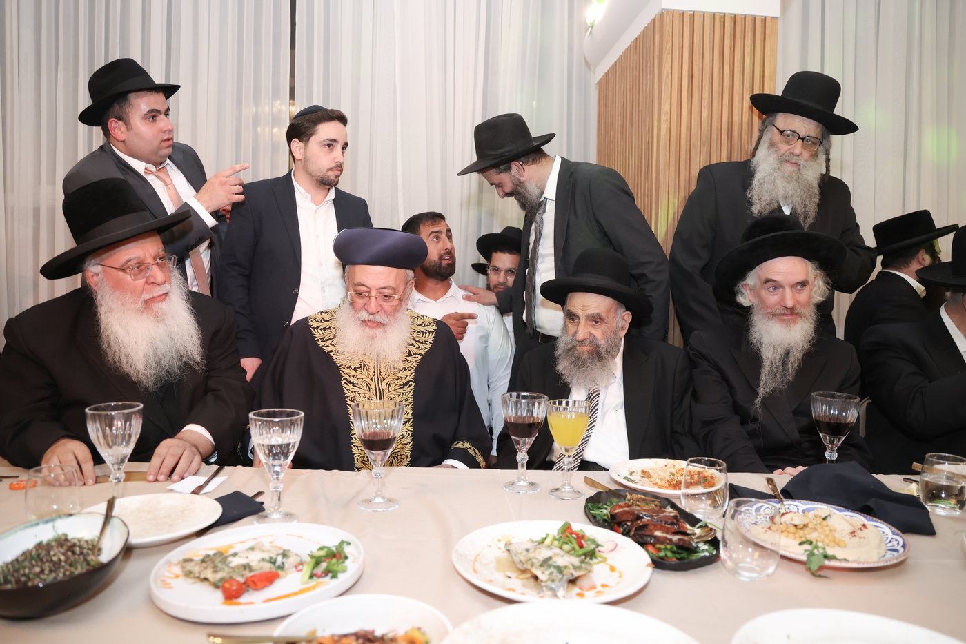 שמחת נישואי נכד הגר"מ צדקה