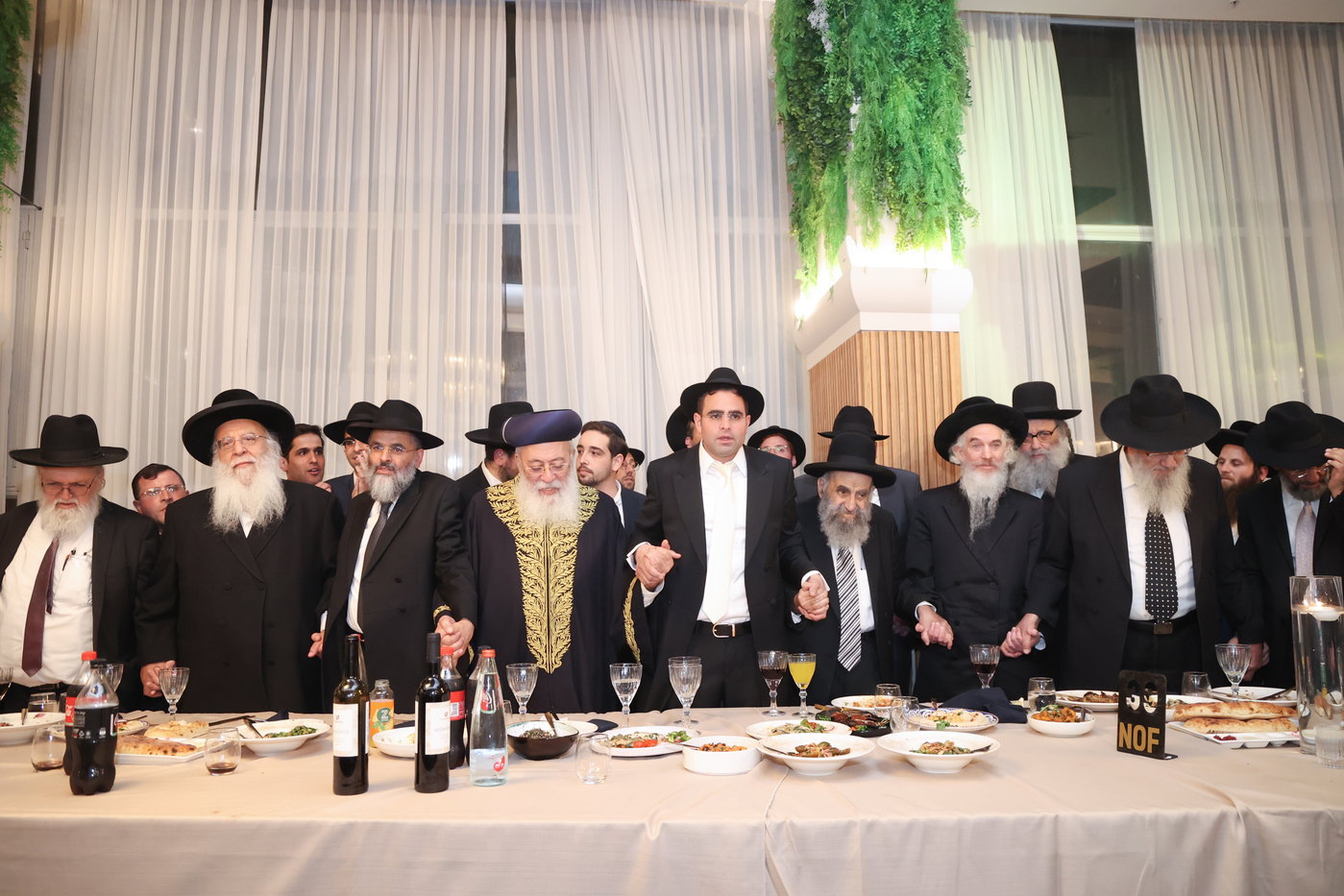 שמחת נישואי נכד הגר"מ צדקה