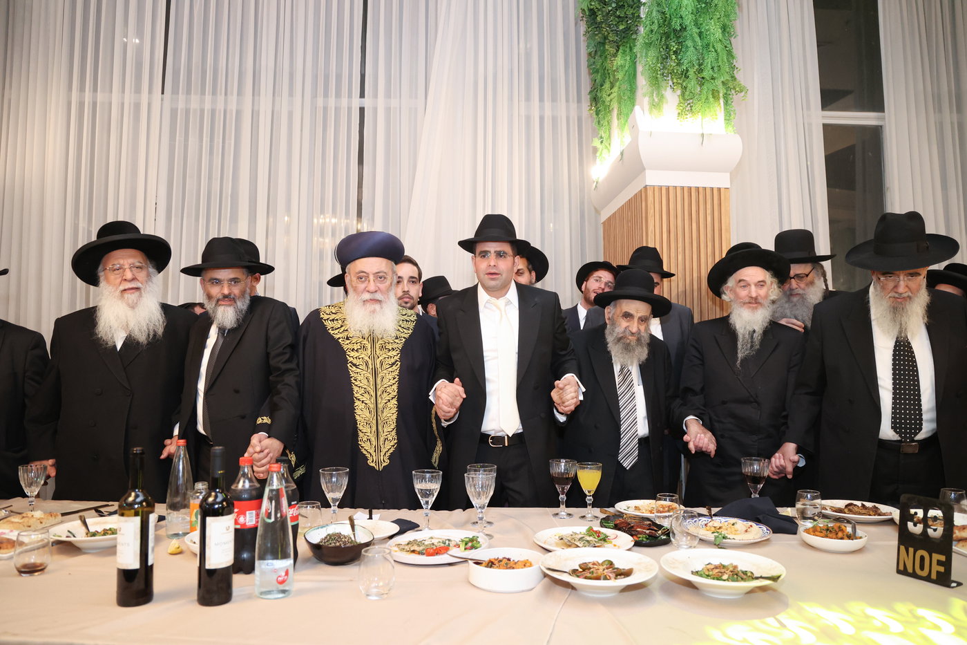 שמחת נישואי נכד הגר"מ צדקה