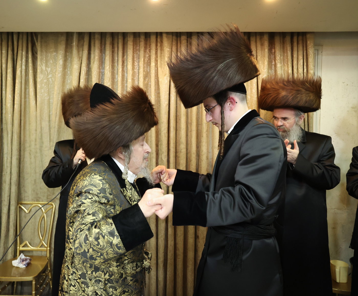 האדמו"ר מסקאליע בביקור בארה"ק