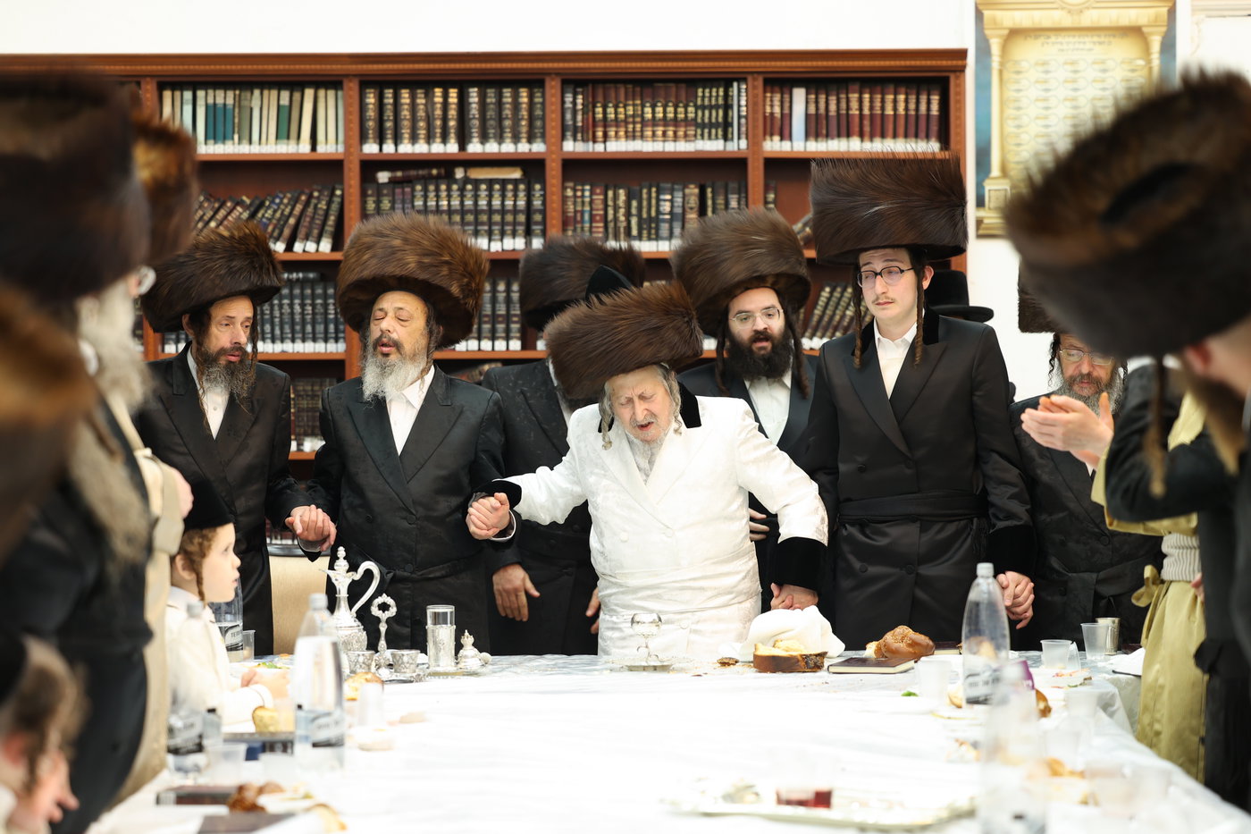 האדמו"ר מסקאליע בביקור בארה"ק