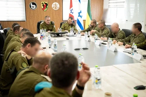הרמטכ"ל זמיר באימון אוגדת עזה