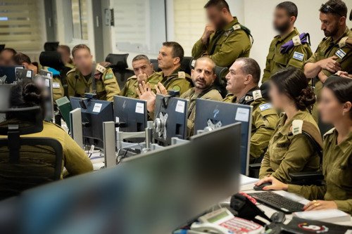 הרמטכ"ל זמיר באימון אוגדת עזה
