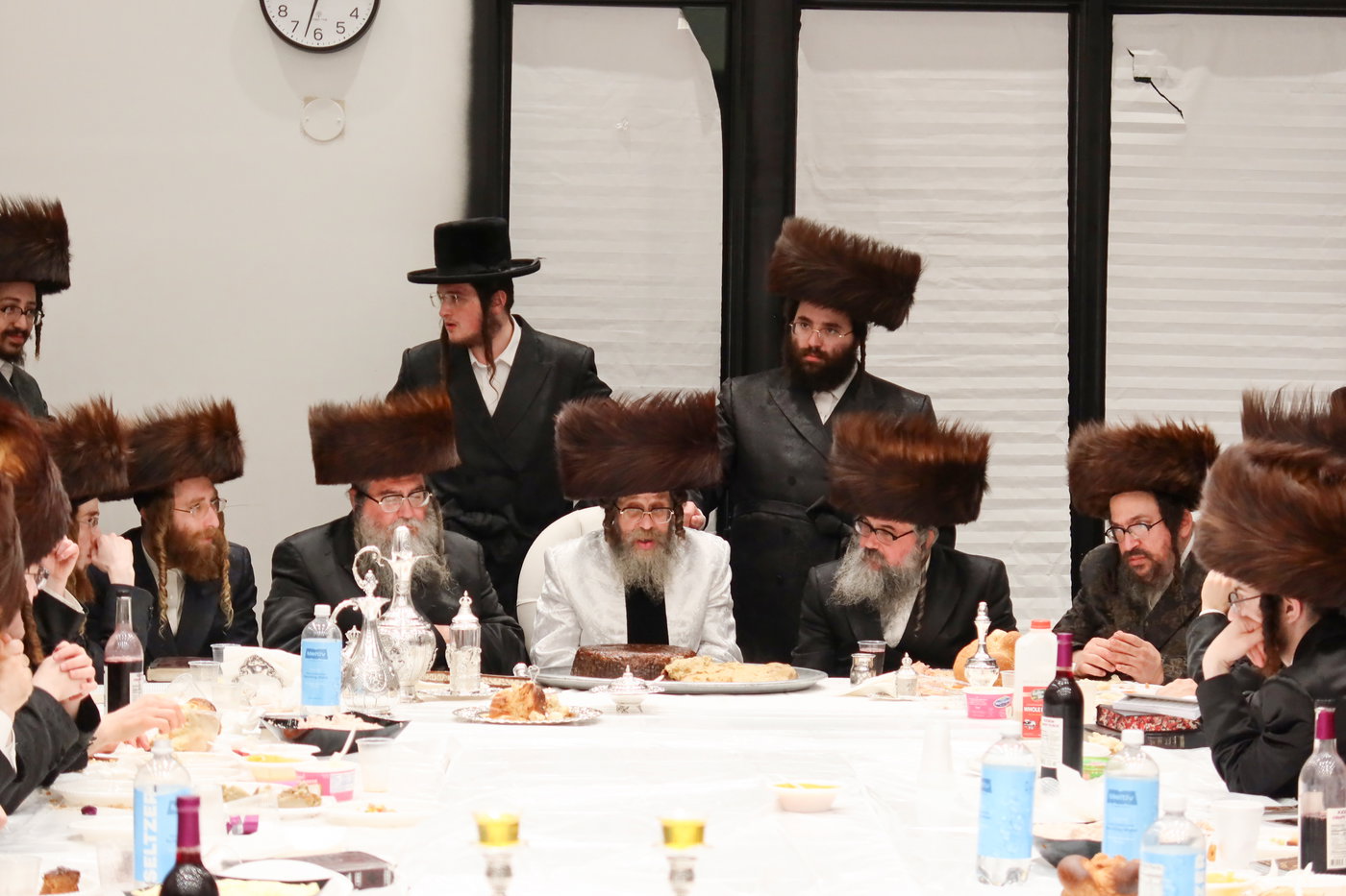 האדמו"ר מקרעטשניף סיגעט בביקור בארה"ב