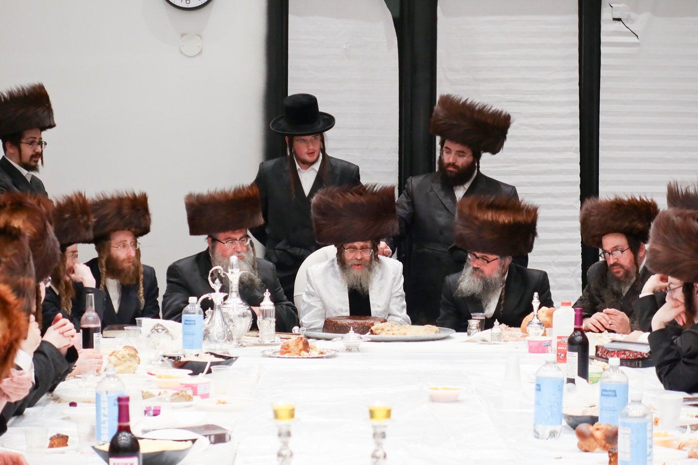 האדמו"ר מקרעטשניף סיגעט בביקור בארה"ב