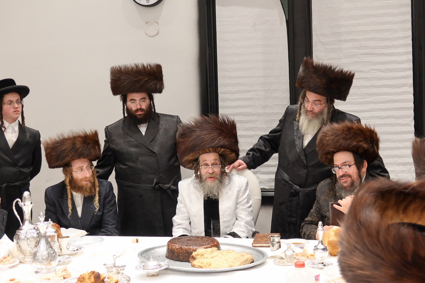 האדמו"ר מקרעטשניף סיגעט בביקור בארה"ב