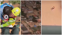 זעקות מגגות הבתים: ילדים ותינוקת חולצו במסוקים