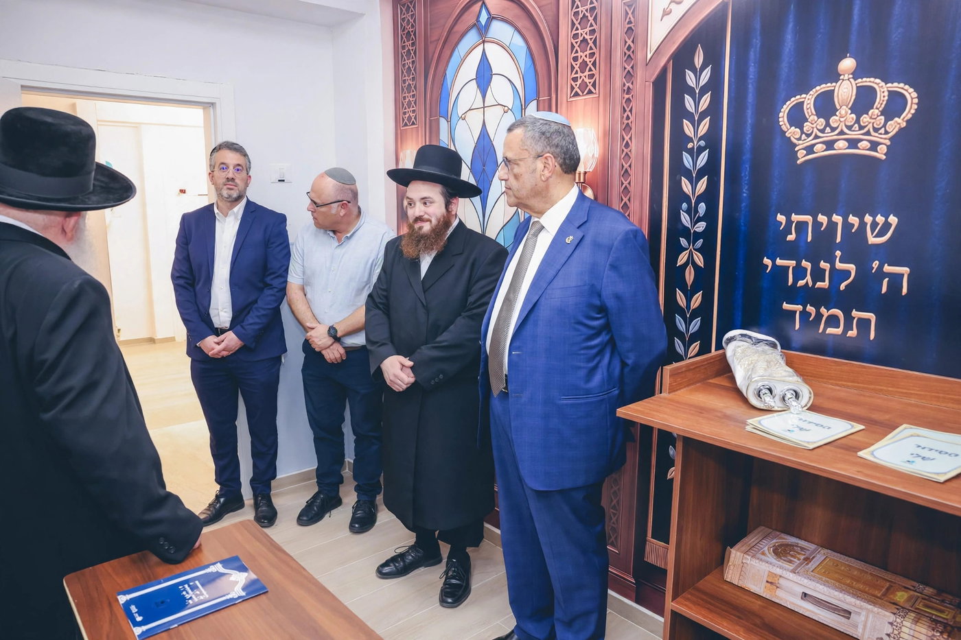 גדוי"י הגיעו לשמוח ולחגוג עם הילדים המיוחדים בחיידר החדש של פתחיה