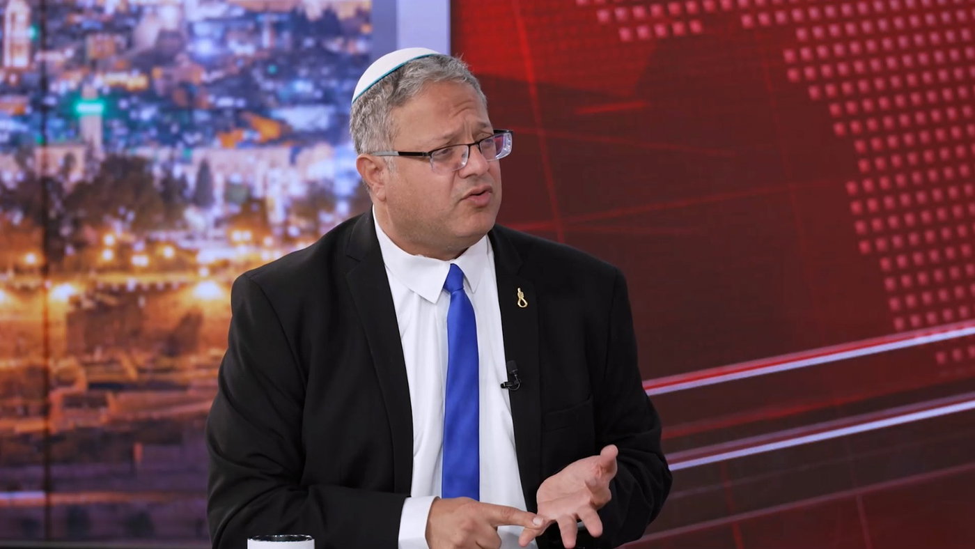 השר איתמר בן גביר בריאיון באולפן 'כיכר השבת'
