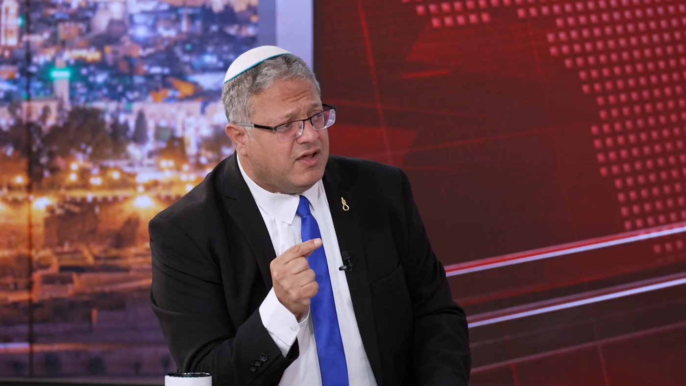 השר איתמר בן גביר בריאיון באולפן 'כיכר השבת'