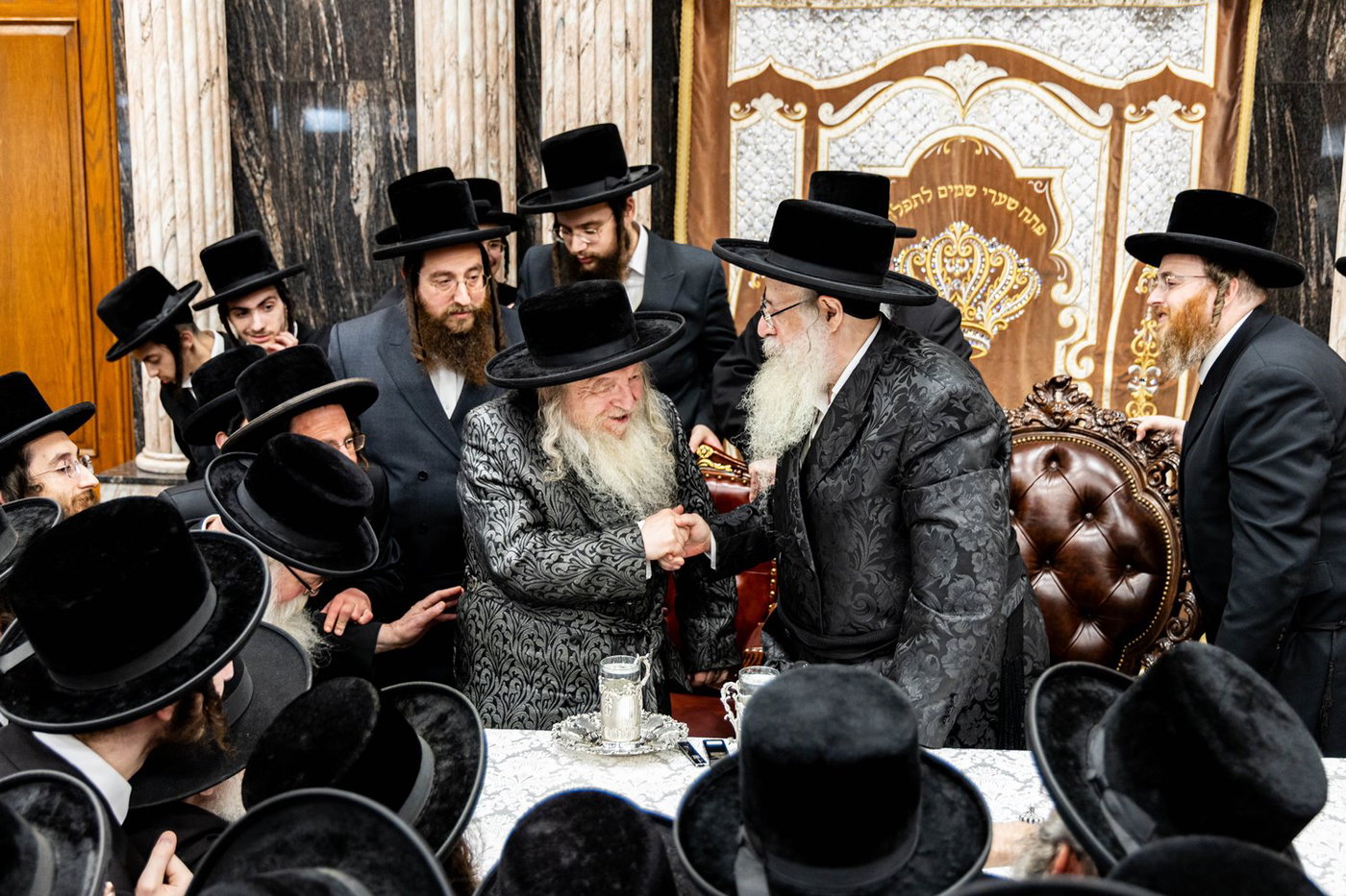 עצרת הספד בצאנז קלויזנבורג