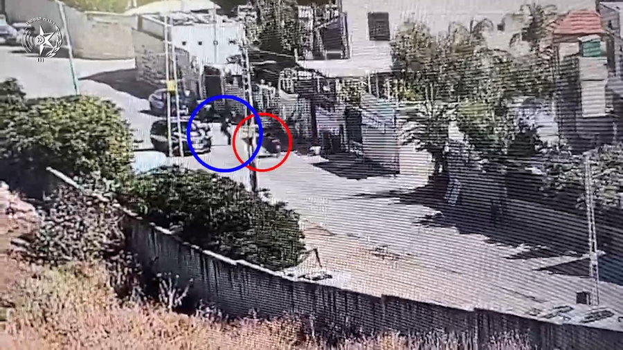 דריסת השוטר ומעצר החשוד