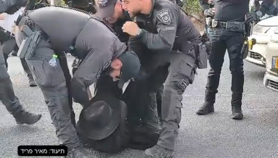 נגררים על הכביש: העונש שקיבל בחור הישיבה שנתפס - והמחאות הסוערות