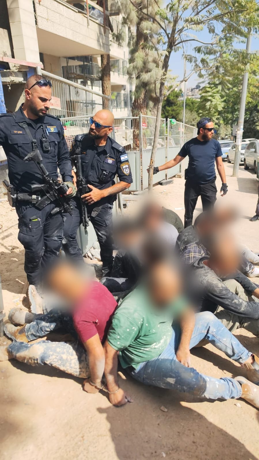 מעצר השב"חים בשכונת רמת אשכול
