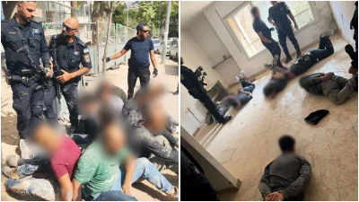 מעצר השב"חים בשכונת רמת אשכול