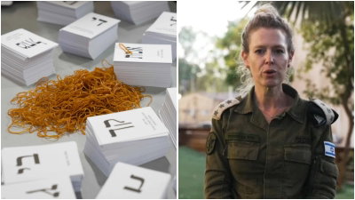 ההצבעה בבחירות התחילה בצה"ל: 850 קלפיות נפרסו מהחרמון ועד אילת