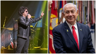 נתניהו - הזמר האיראני מנסור ג'עפרי
