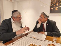 השר איתמר בן גביר עם הרב יורקוביץ
