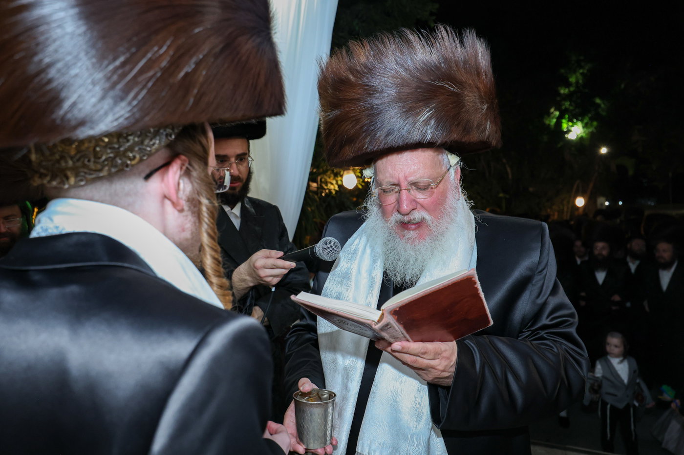 שמחת נישואי בן הגה"צ רבי יהודה דייטש
