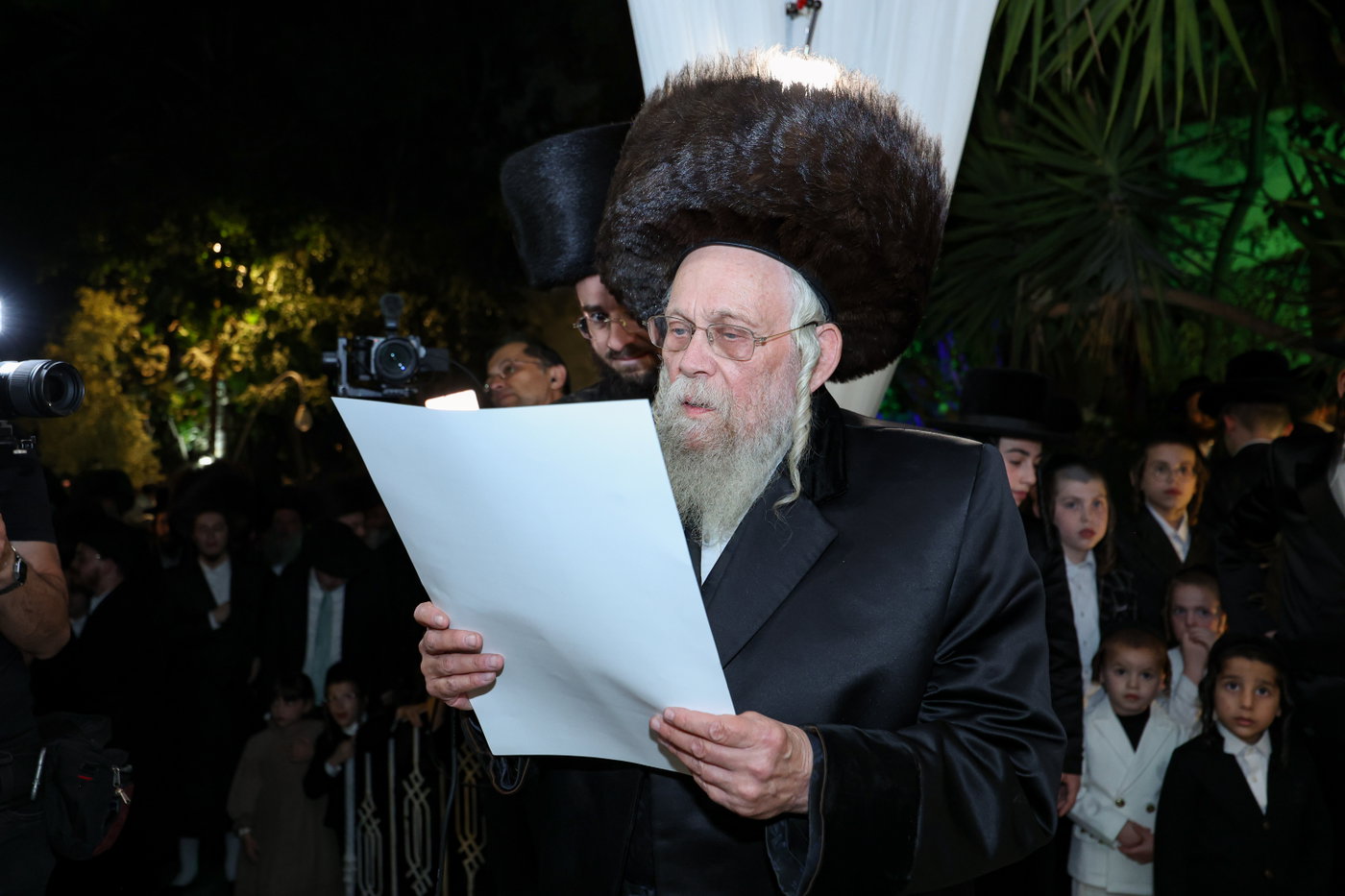 שמחת נישואי בן הגה"צ רבי יהודה דייטש
