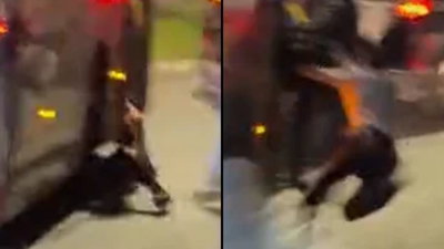 דריסה לעיני המצלמות: האוטובוס נסע על בחור הישיבה שצרח מכאבים | צפו
