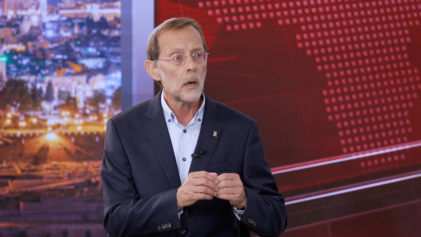 משה פייגלין באולפן 'כיכר השבת'