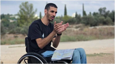 גיבור ישראל שנפצע אנושות בלבנון - התארח ביום ניווט בקורס מדריכי טיולים חרדים