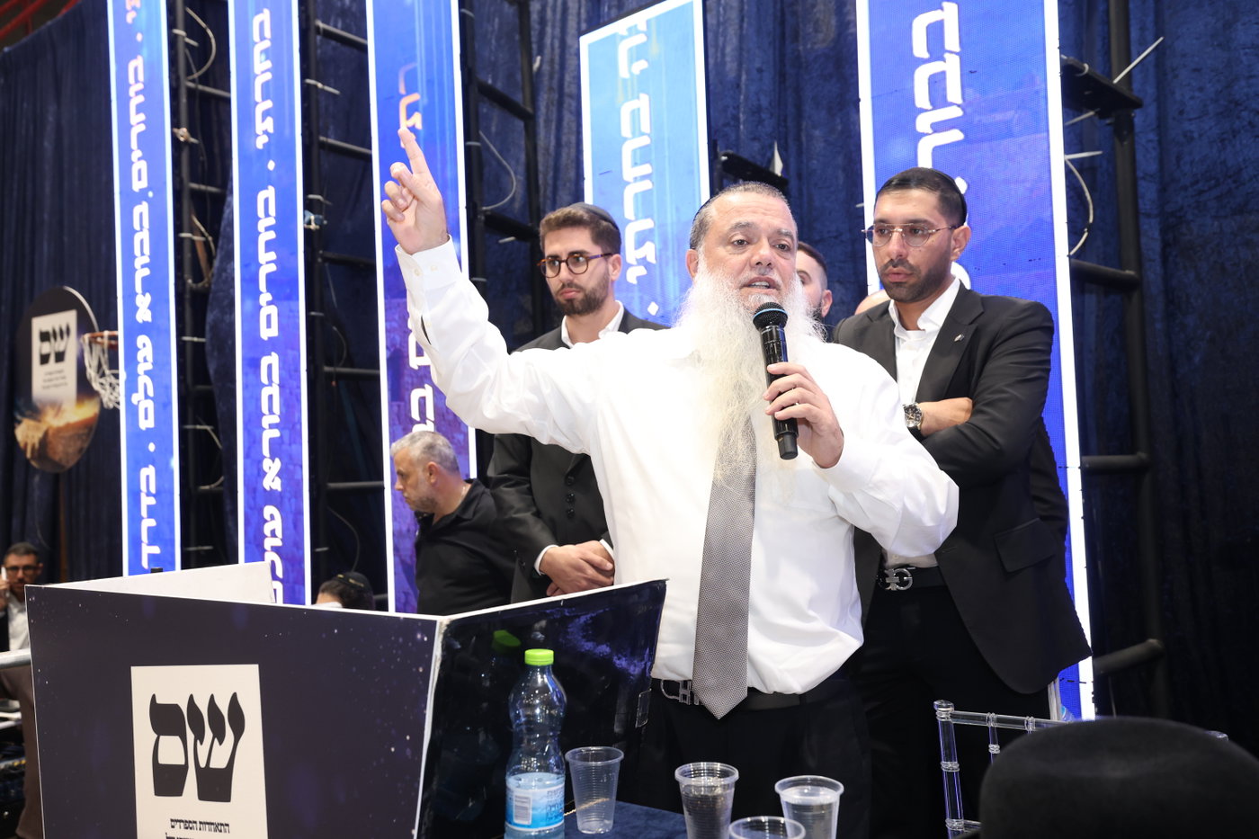 5,000 בני נוער מסורתיים בכנס הבחירות של ש"ס ברמלה