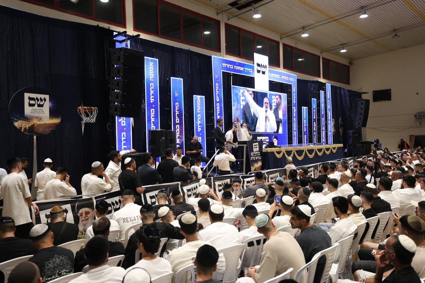 5,000 בני נוער מסורתיים בכנס הבחירות של ש"ס ברמלה