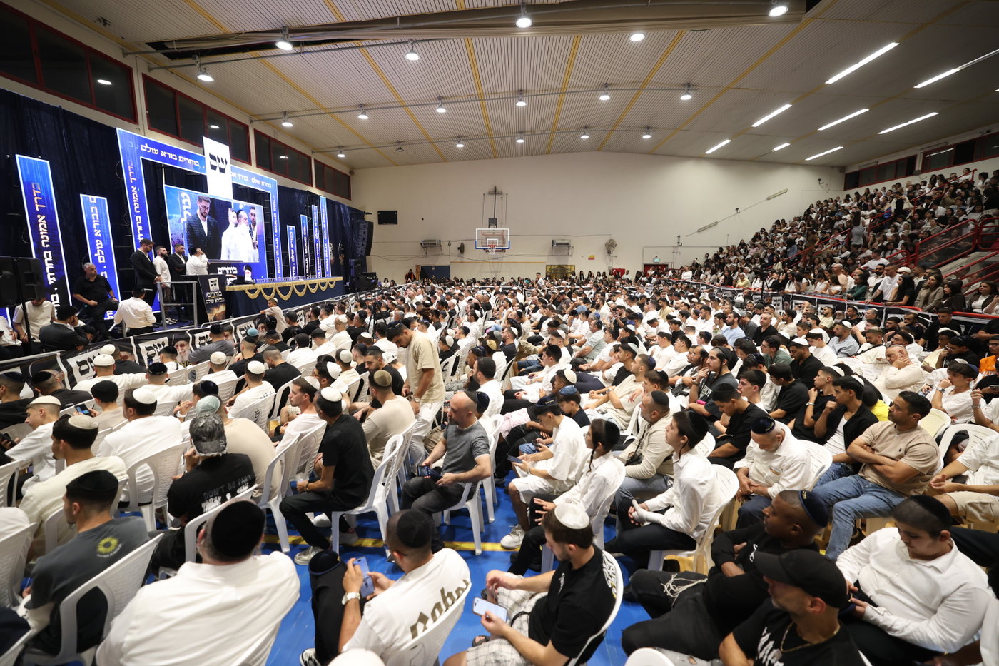 5,000 בני נוער מסורתיים בכנס הבחירות של ש"ס ברמלה