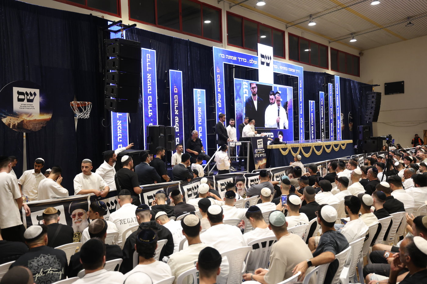 5,000 בני נוער מסורתיים בכנס הבחירות של ש"ס ברמלה