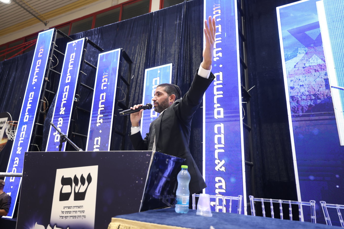 5,000 בני נוער מסורתיים בכנס הבחירות של ש"ס ברמלה