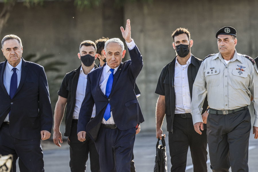 נתניהו והרמטכ"ל אייל זמיר