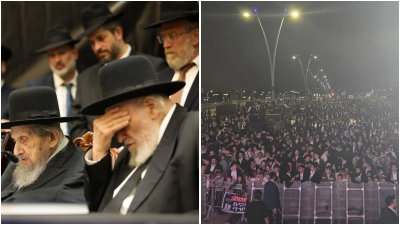 רבבות אלפים בעצרת הענק בבני ברק; "להרבות כבוד שמים" | צפו בשידור החי