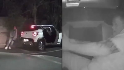 גבורה לעיני המצלמות: האב ששלף אקדח וגונן בגופו על בתו