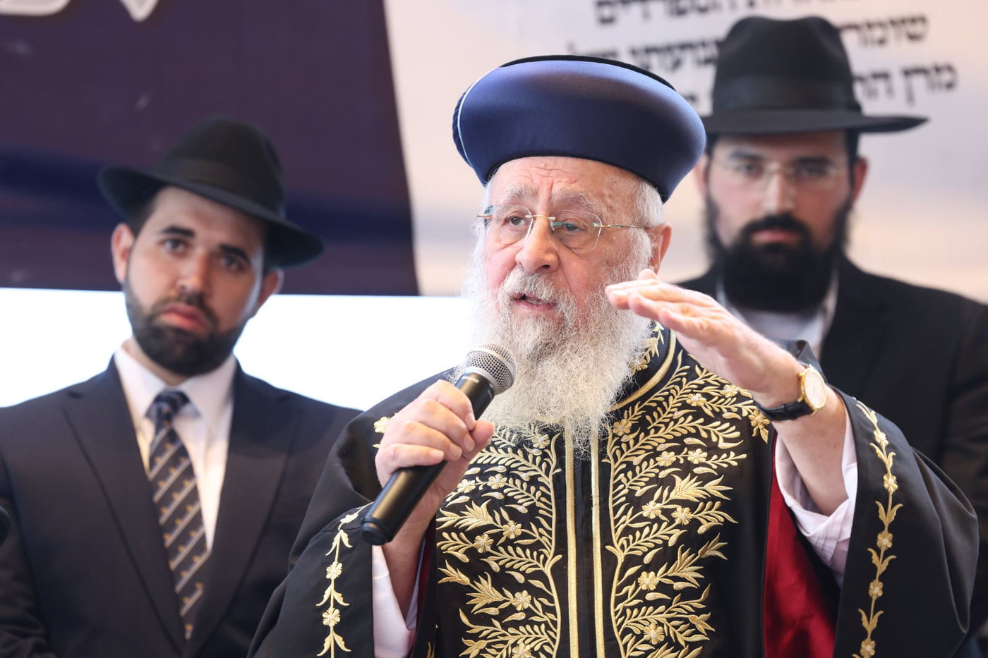 כינוס החירום של חברי המועצת ומאות ראשי הישיבות למען תנועת ש"ס