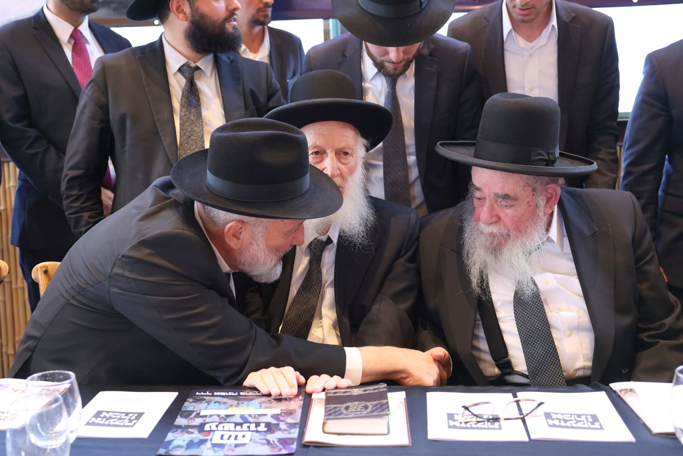 כינוס החירום של חברי המועצת ומאות ראשי הישיבות למען תנועת ש"ס
