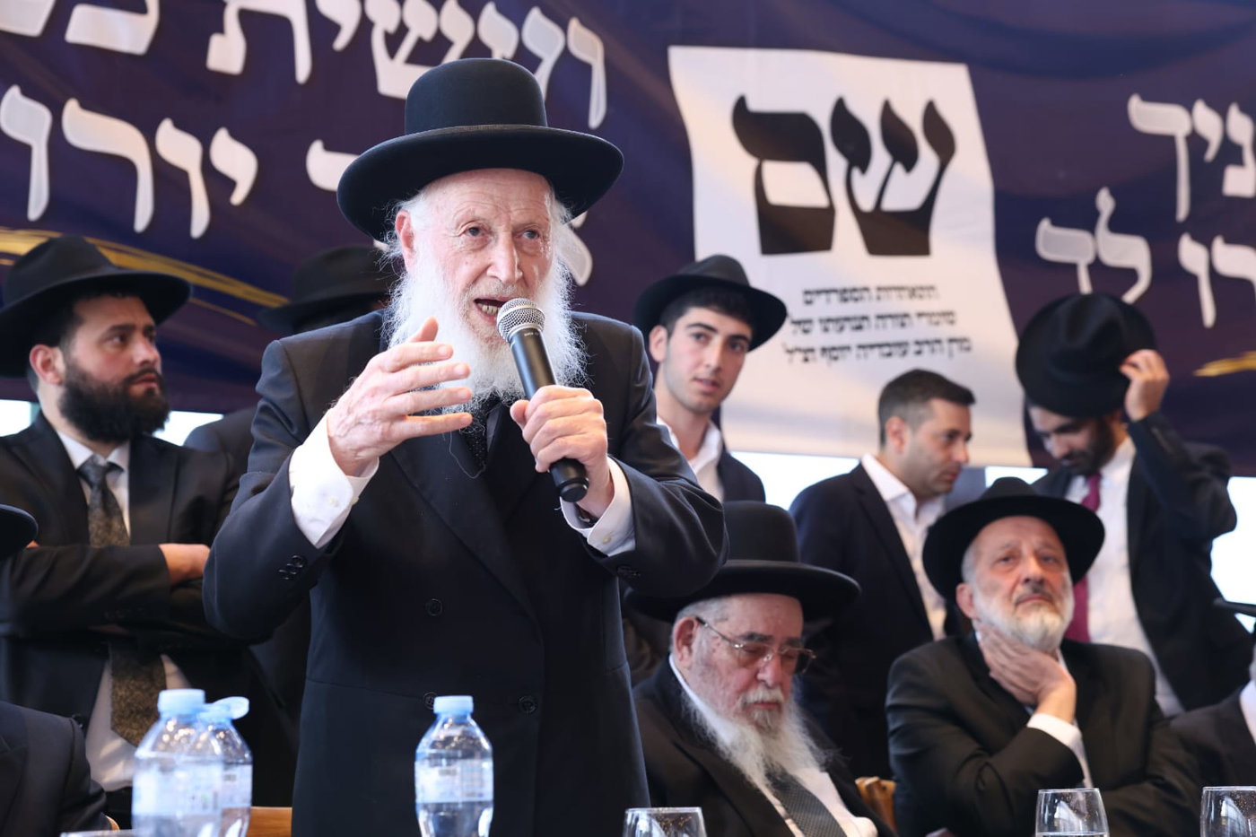 כינוס החירום של חברי המועצת ומאות ראשי הישיבות למען תנועת ש"ס