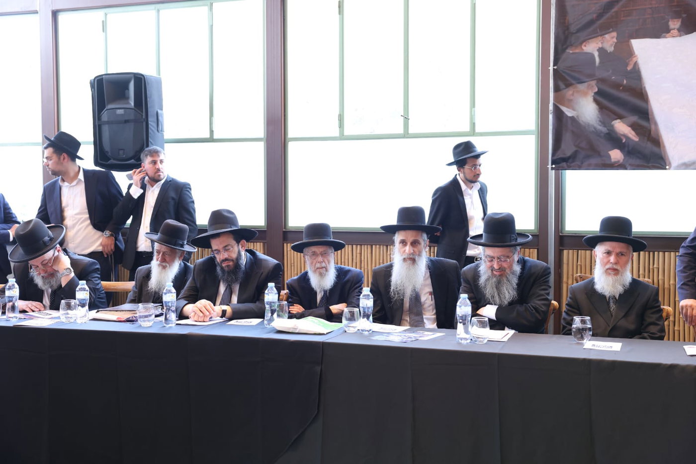 כינוס החירום של חברי המועצת ומאות ראשי הישיבות למען תנועת ש"ס