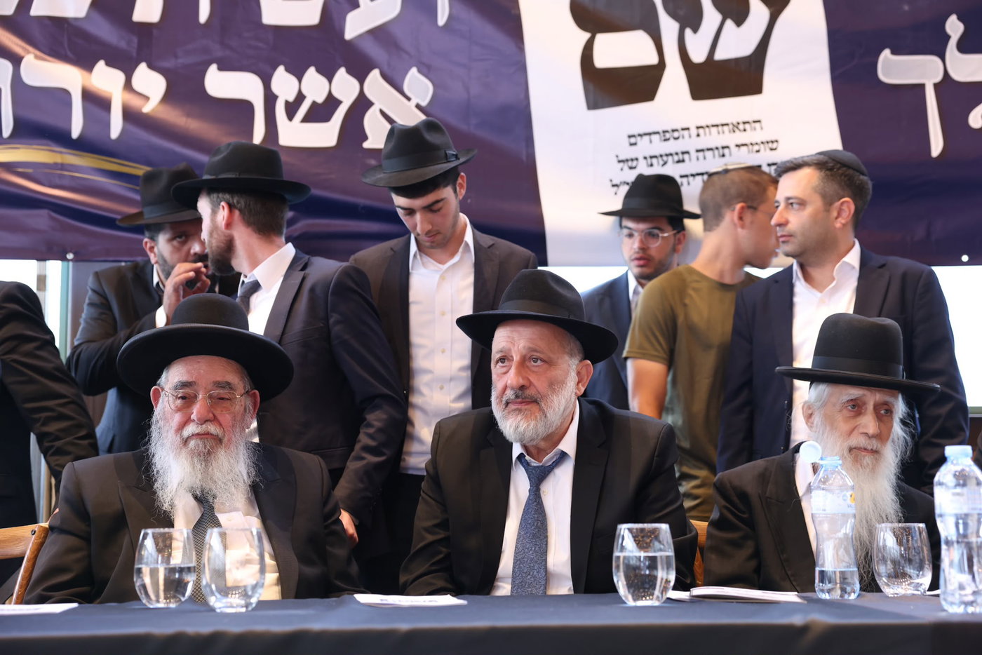 כינוס החירום של חברי המועצת ומאות ראשי הישיבות למען תנועת ש"ס