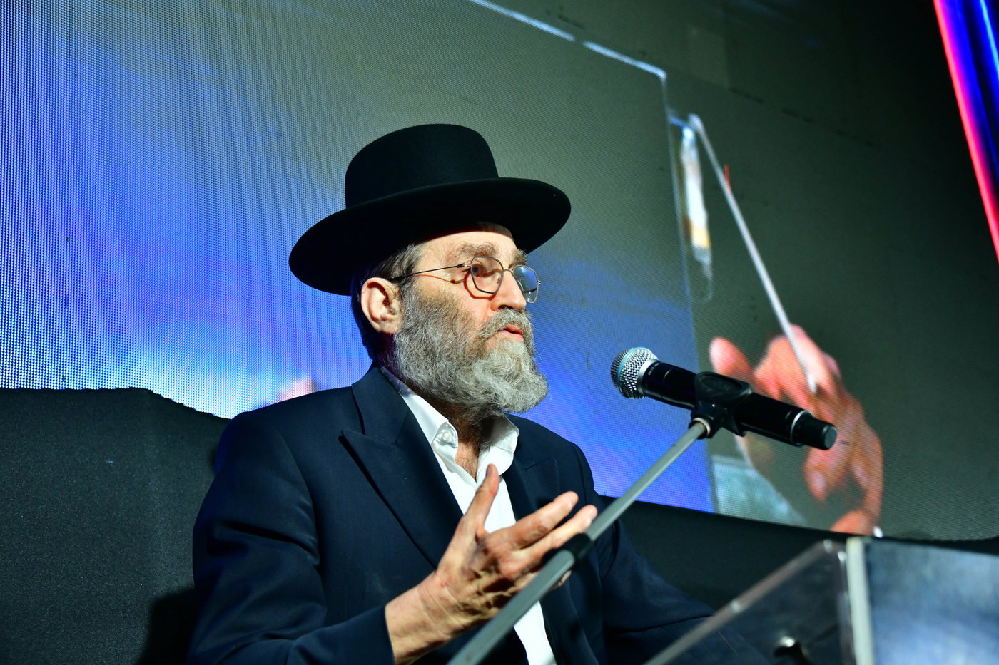 עצרת הרבבות לקראת הבחירות בבני ברק