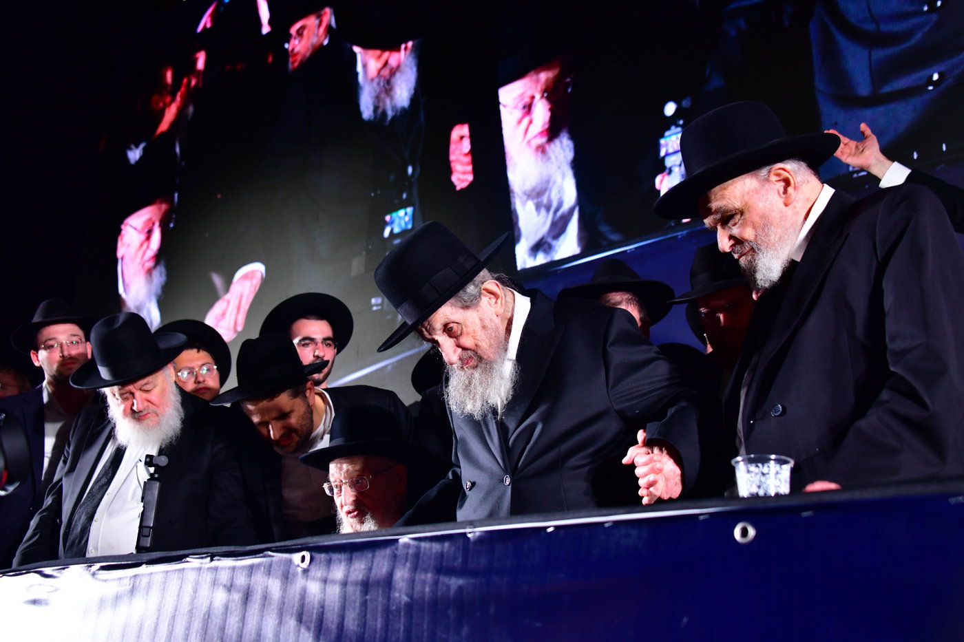 עצרת הרבבות לקראת הבחירות בבני ברק